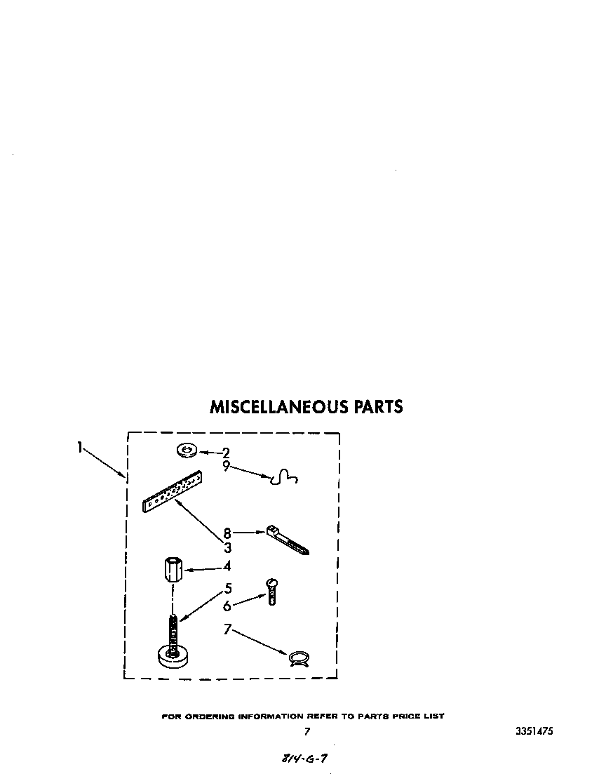 Whirlpool LA6150XTW0 miscellaneous diagram