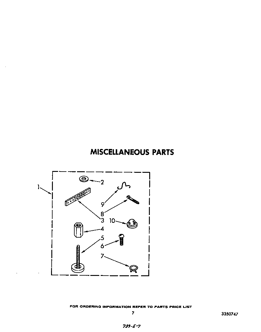 Whirlpool LA5558XSW0 miscellaneous diagram