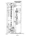 Whirlpool LA5600XSW2 gearcase diagram