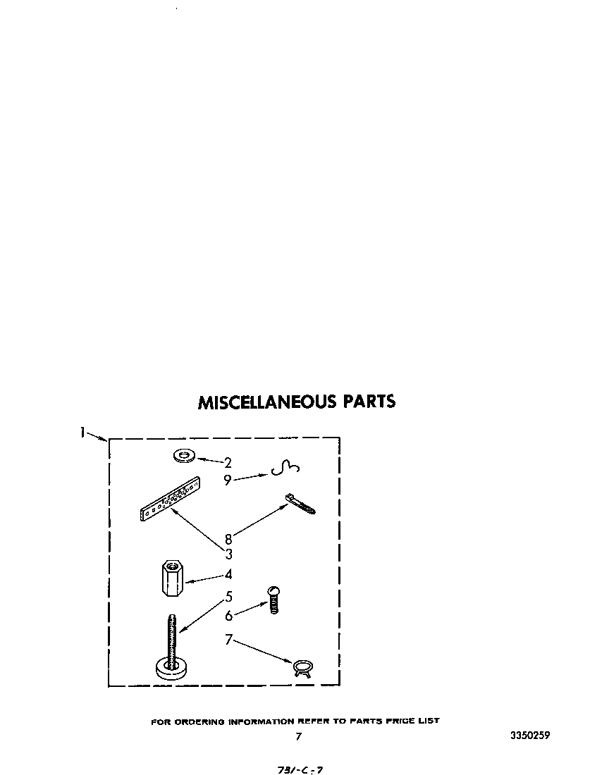 Whirlpool LA5530XSW2 miscellaneous diagram