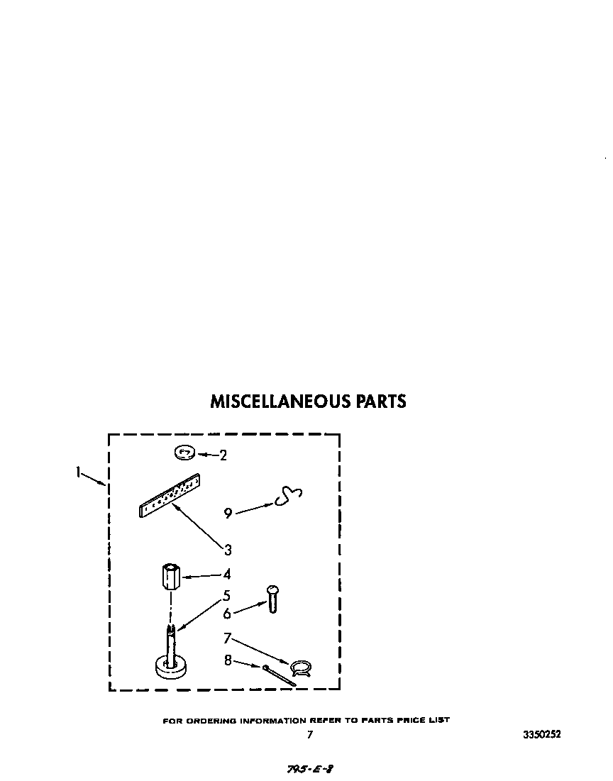 Whirlpool LA6040XTW0 miscellaneous diagram
