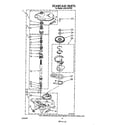 Whirlpool LA5510XTW0 gearcase diagram