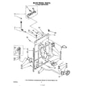 KitchenAid KAWE750VWH0 rear panel diagram