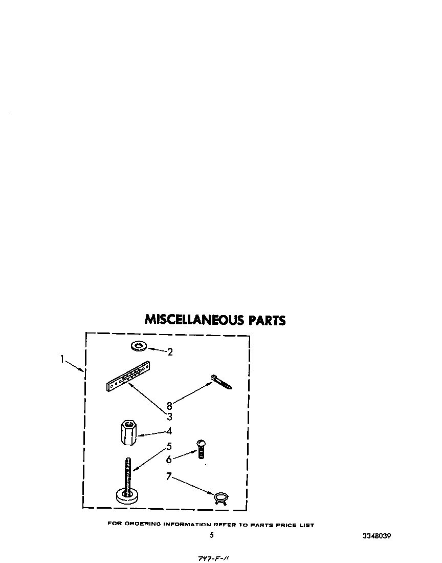 Whirlpool LA6090XSW0 miscellaneous diagram