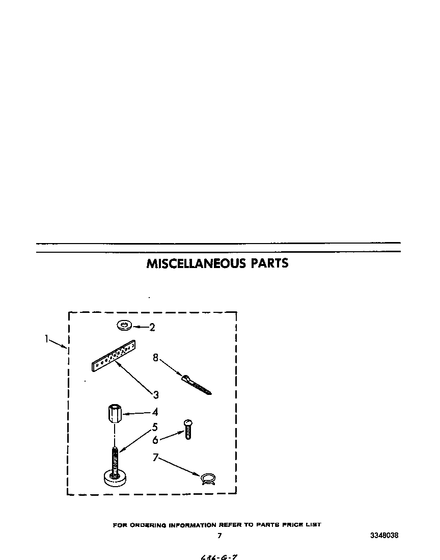 Whirlpool LA5460XSW0 miscellaneous diagram