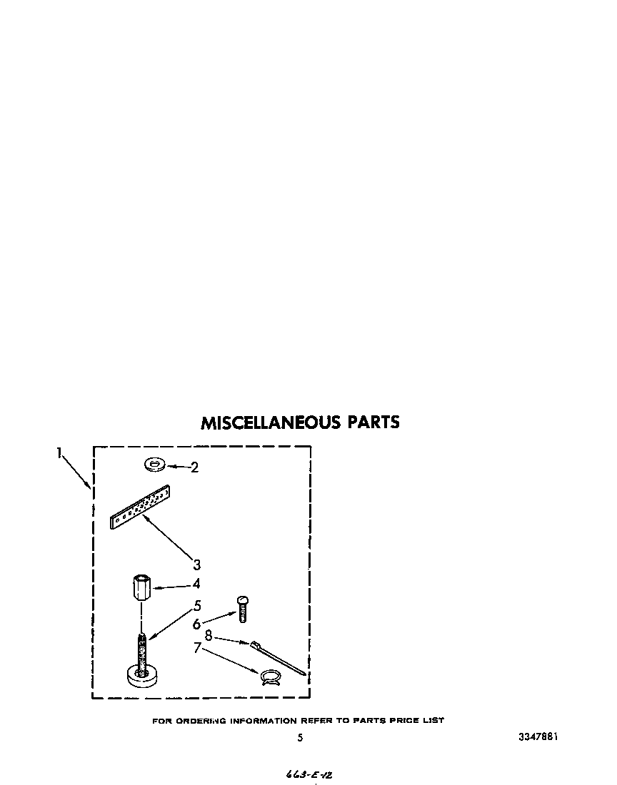 Whirlpool LA5950XSW0 miscellaneous diagram