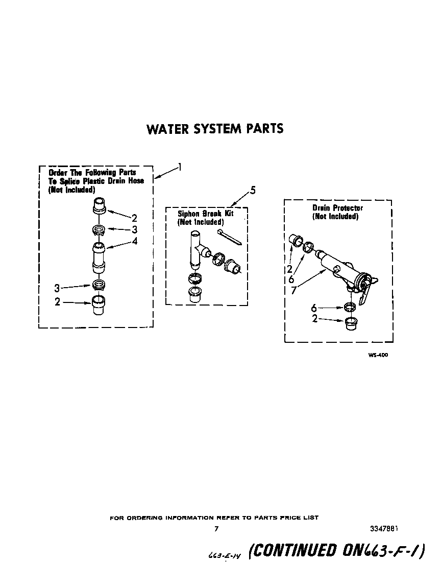Whirlpool LA5950XSW0 water system diagram