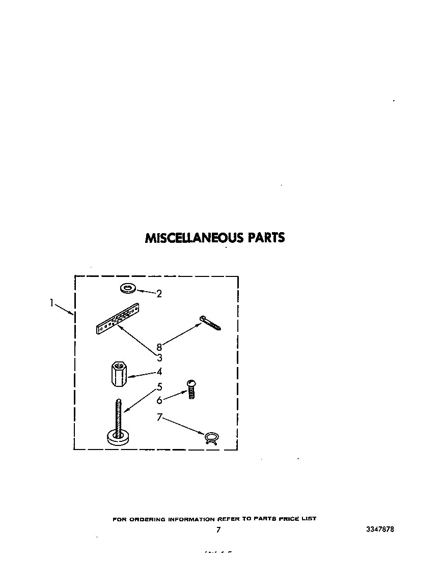 Whirlpool LA3800XSW0 miscellaneous diagram