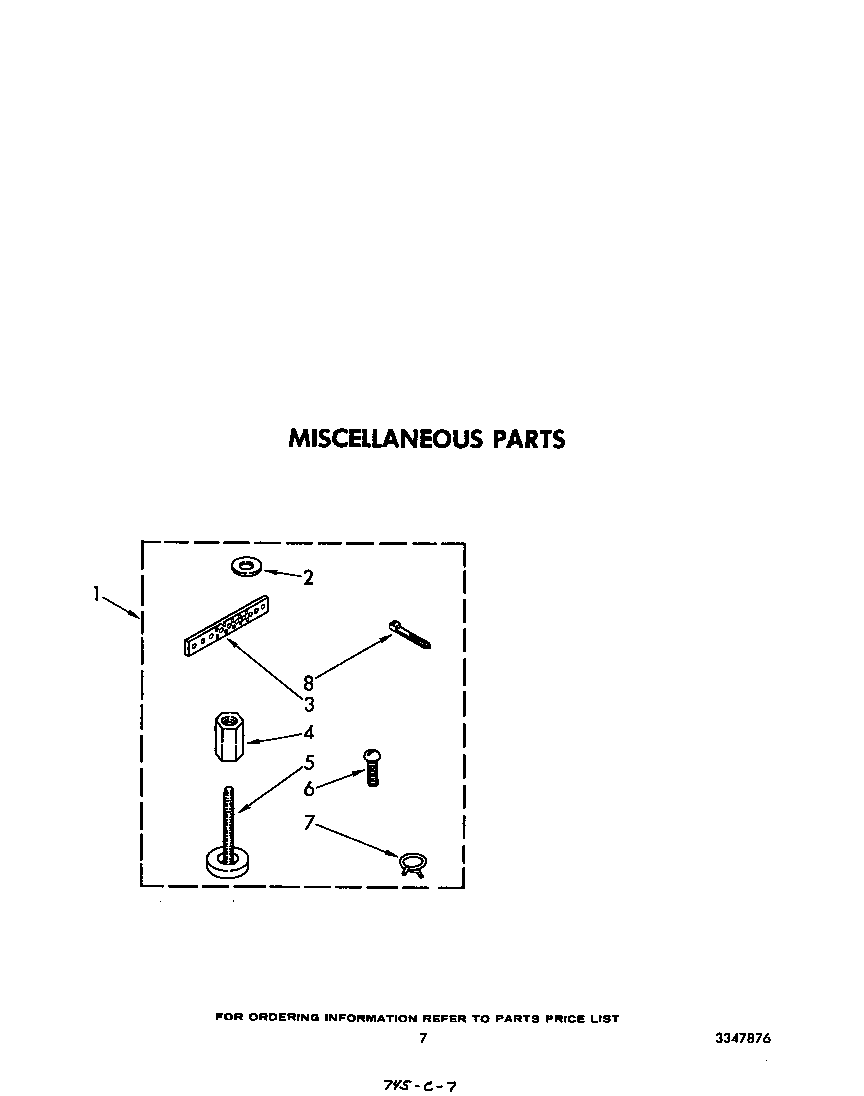 Whirlpool LA5580XSW0 miscellaneous diagram
