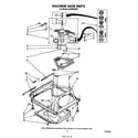 Whirlpool LA5580XSW0 machine base diagram