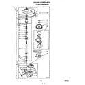 KitchenAid KAWE700TWH0 gearcase diagram