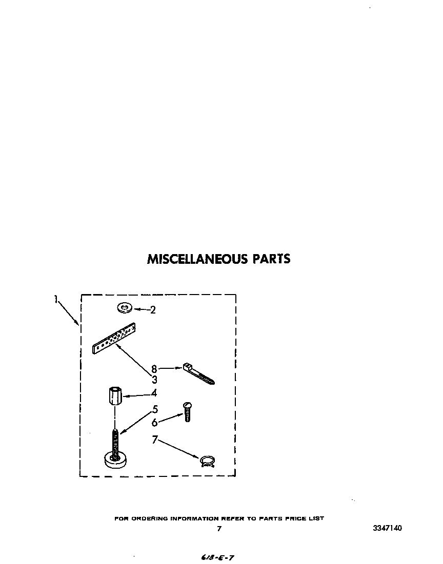 Whirlpool LA5600XPW7 miscellaneous diagram