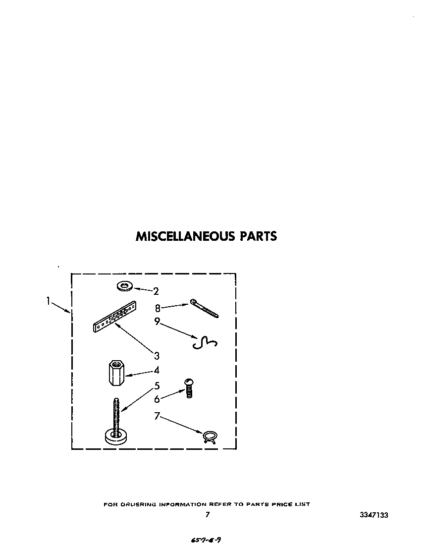 Whirlpool LA5570XPW5 miscellaneous diagram