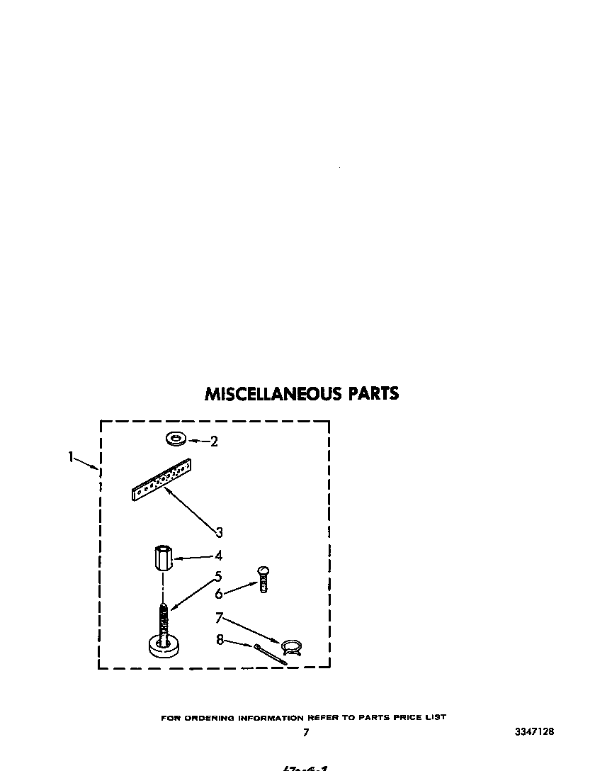 Whirlpool LA5550XPW4 miscellaneous diagram