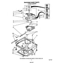 Whirlpool LA5550XPW4 machine base diagram