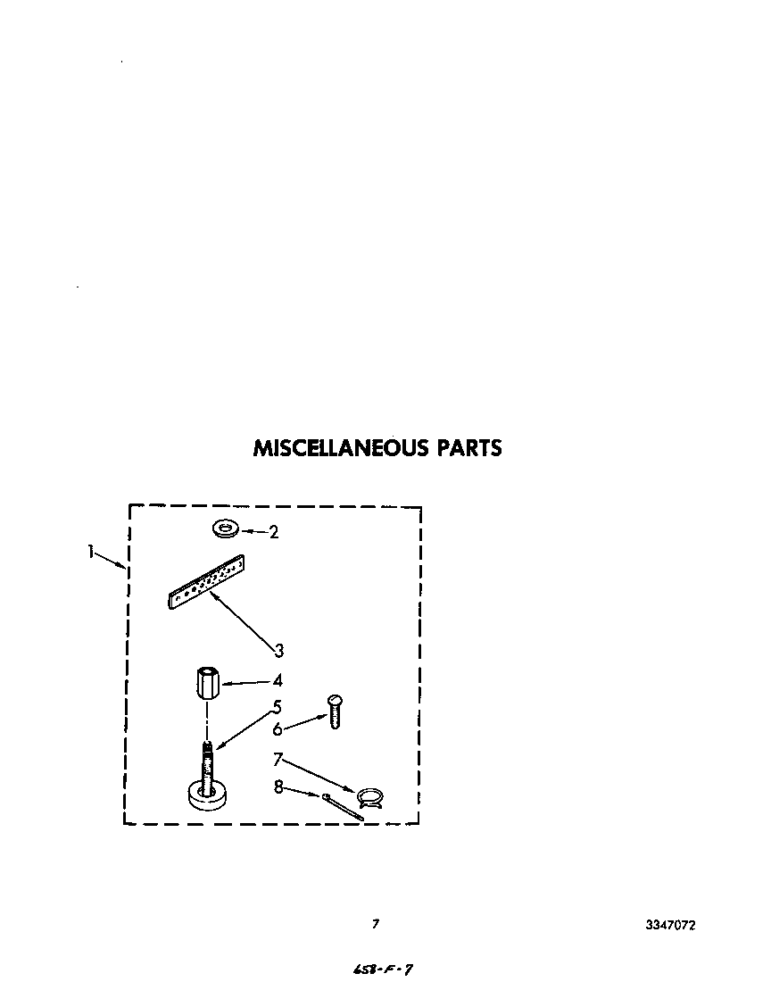 Whirlpool LA6400XPW6 miscellaneous diagram