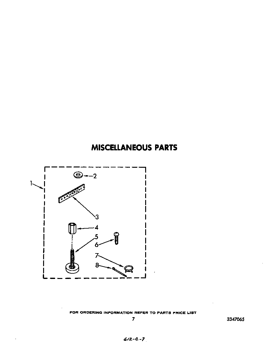 Whirlpool LA6000XPW5 miscellaneous diagram