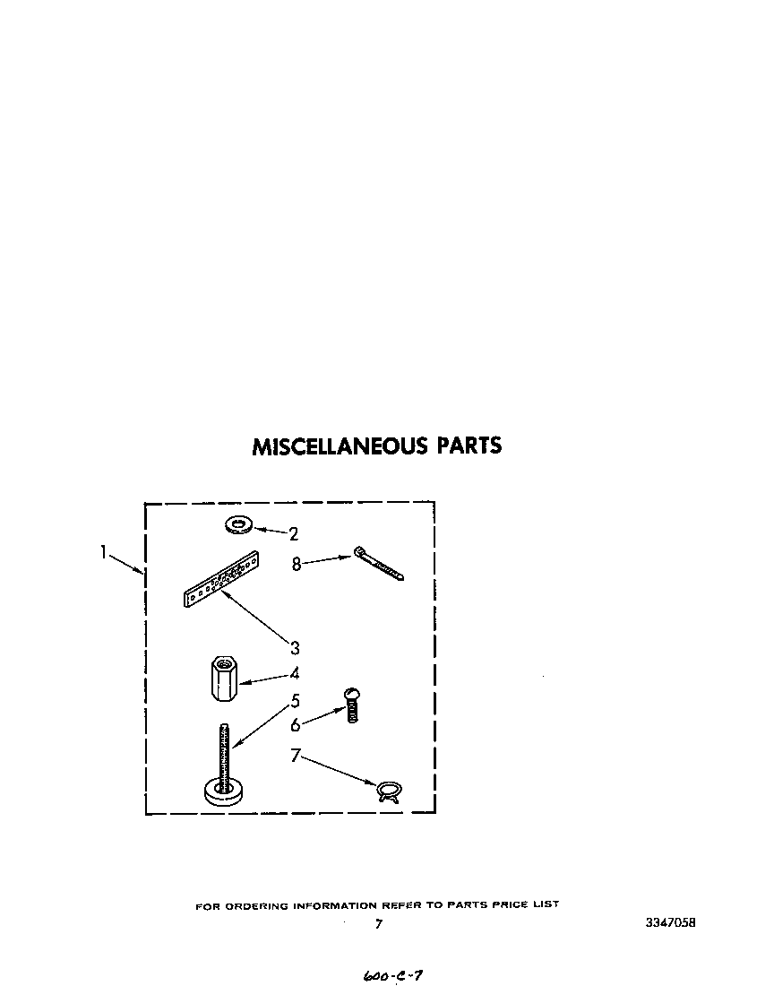 Whirlpool LA6200XPW3 miscellaneous diagram