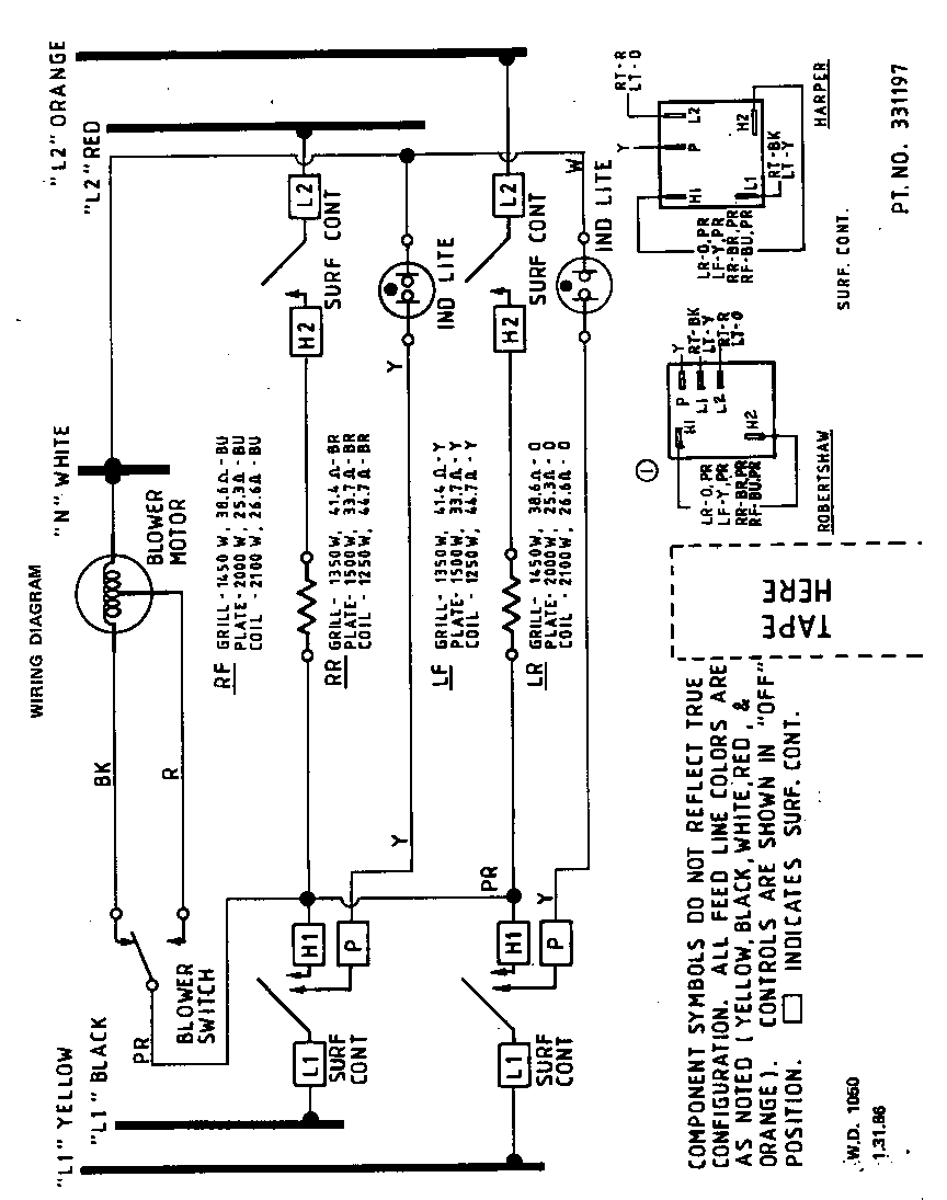 Roper 21E2*0E wiring diagram diagram
