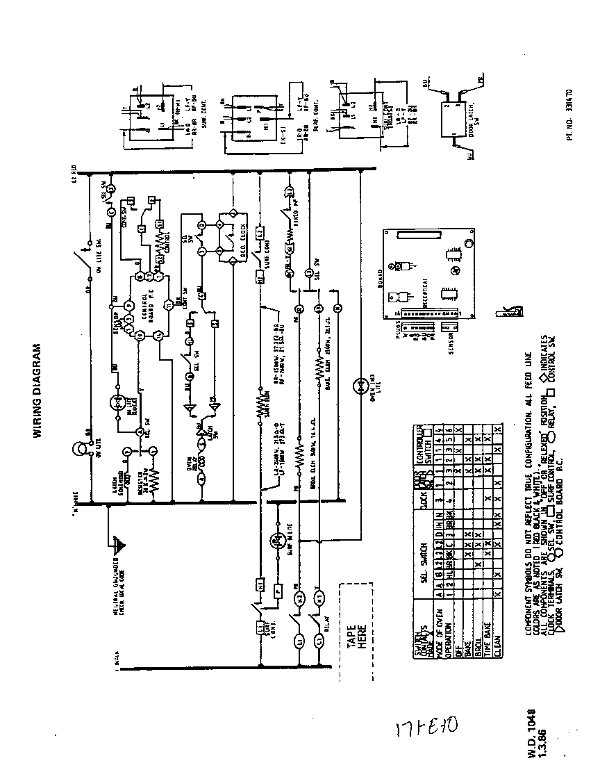 Roper 2276*0A wiring diagram diagram