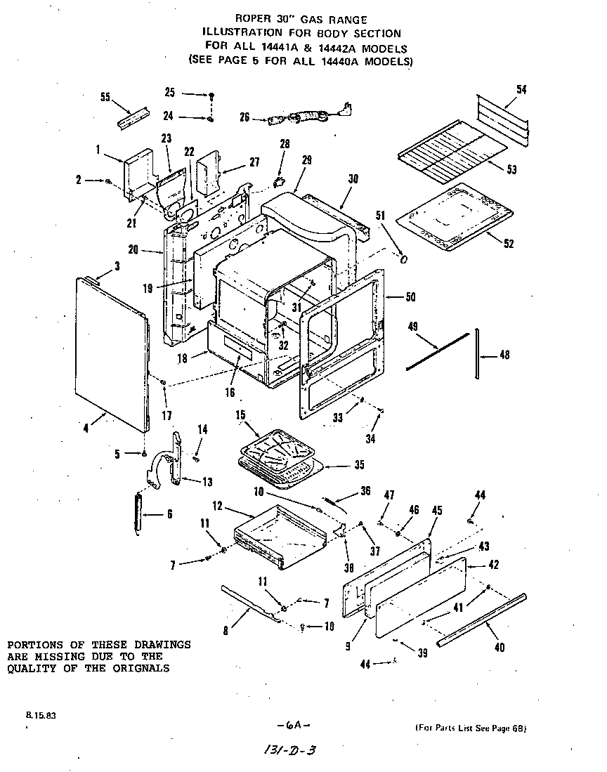 Roper 1444*0A null diagram