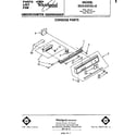 Whirlpool DU5503XL0 console diagram