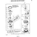 Whirlpool DU5503XL0 pump/motor diagram