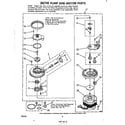 Whirlpool DU8900XL0 pump and motor diagram