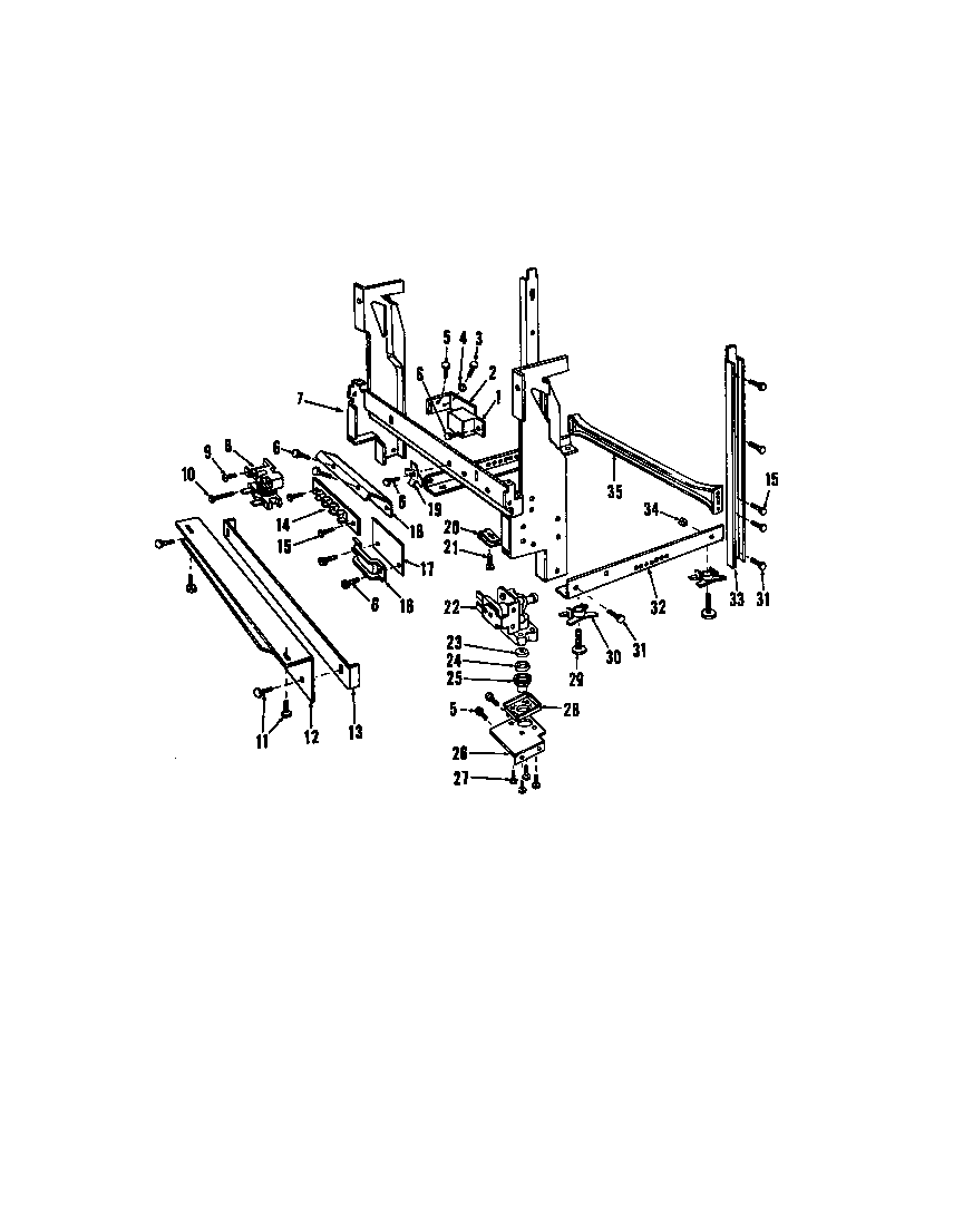 Roper 8585L10 ^frame diagram