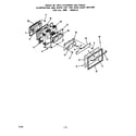 Roper 1395W0A oven door diagram