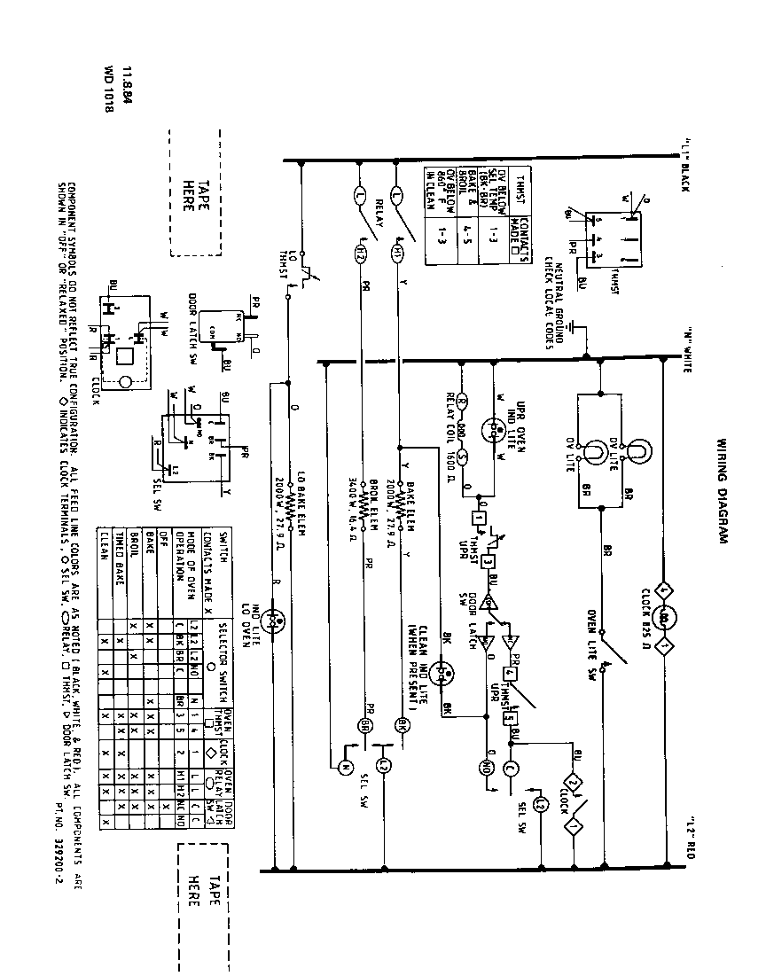 Roper 2075B1A wiring diagram diagram