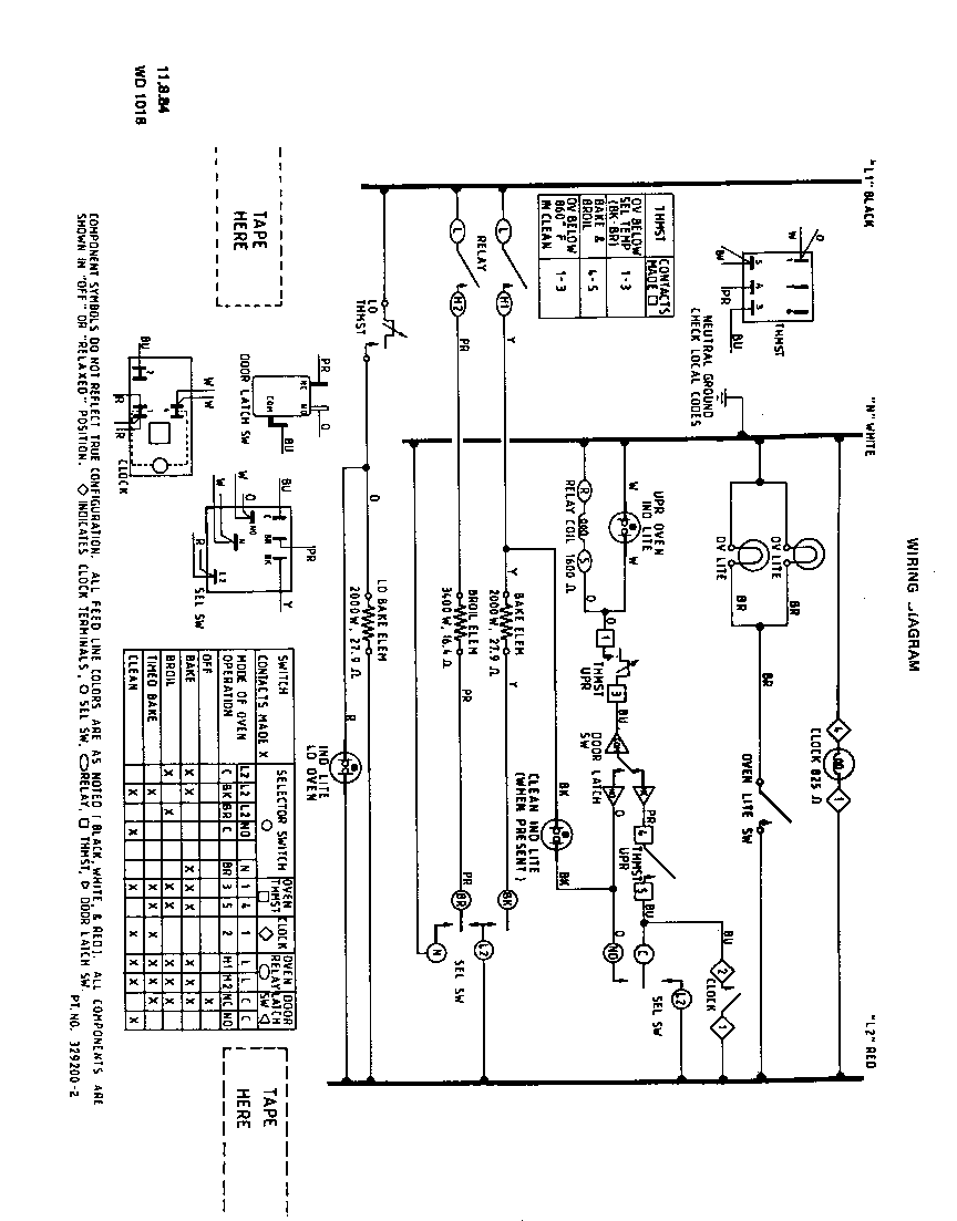 Roper 2065B0A wiring diagram diagram