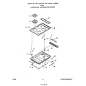 Roper 1176W0A cooktop diagram