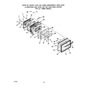 Roper 1895*0A oven door diagram