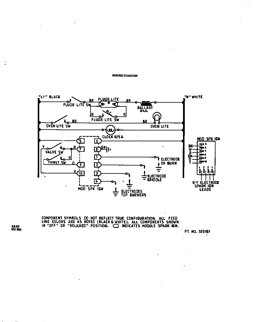 Roper 1653*0A wiring diagram diagram