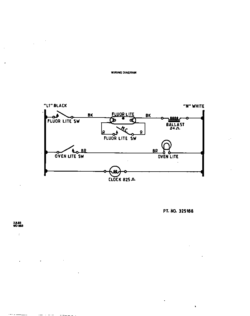 Roper 1633W2A wiring diagram diagram