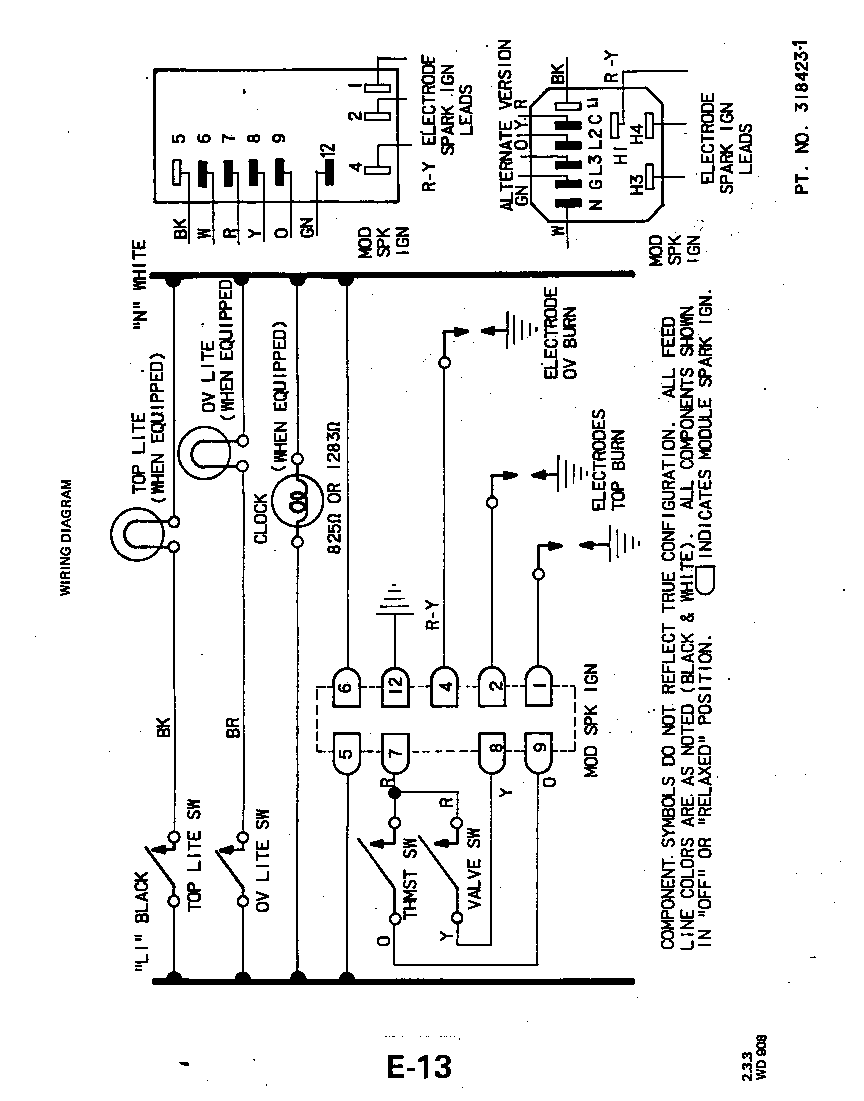 Roper 1463*3A wiring diagram diagram