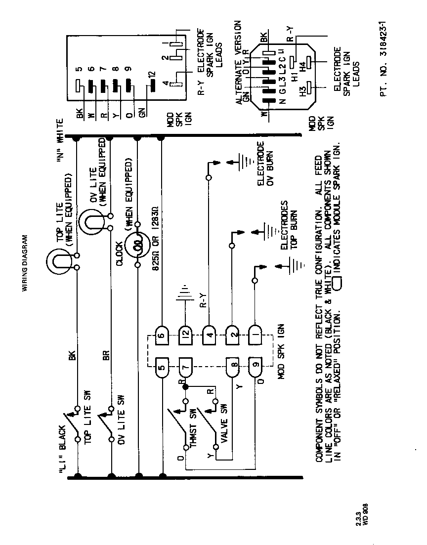 Roper 1213Z2A wiring diagrams diagram