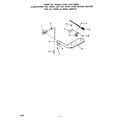 Roper 1873W1A upper oven burner diagram
