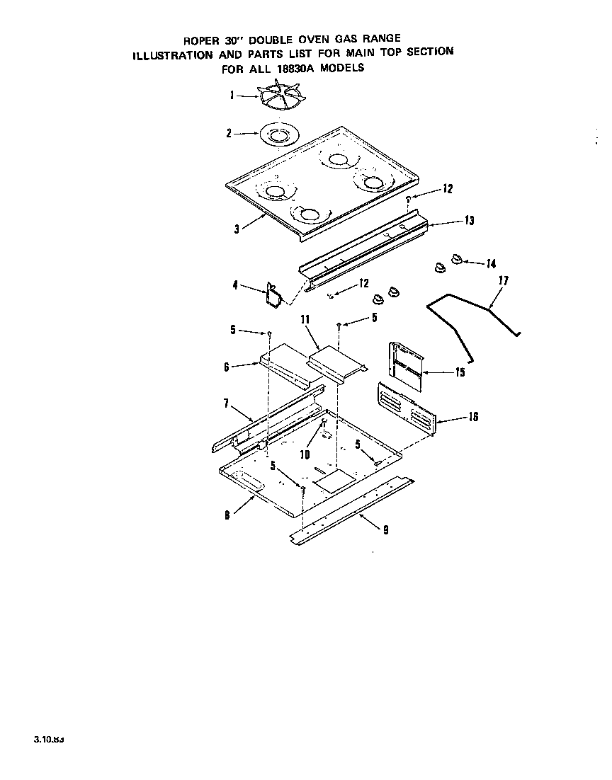 Roper 1883*0A main top diagram