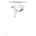 Roper 1833*0A upper oven burner diagram