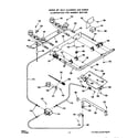Roper 1393W1A burner diagram