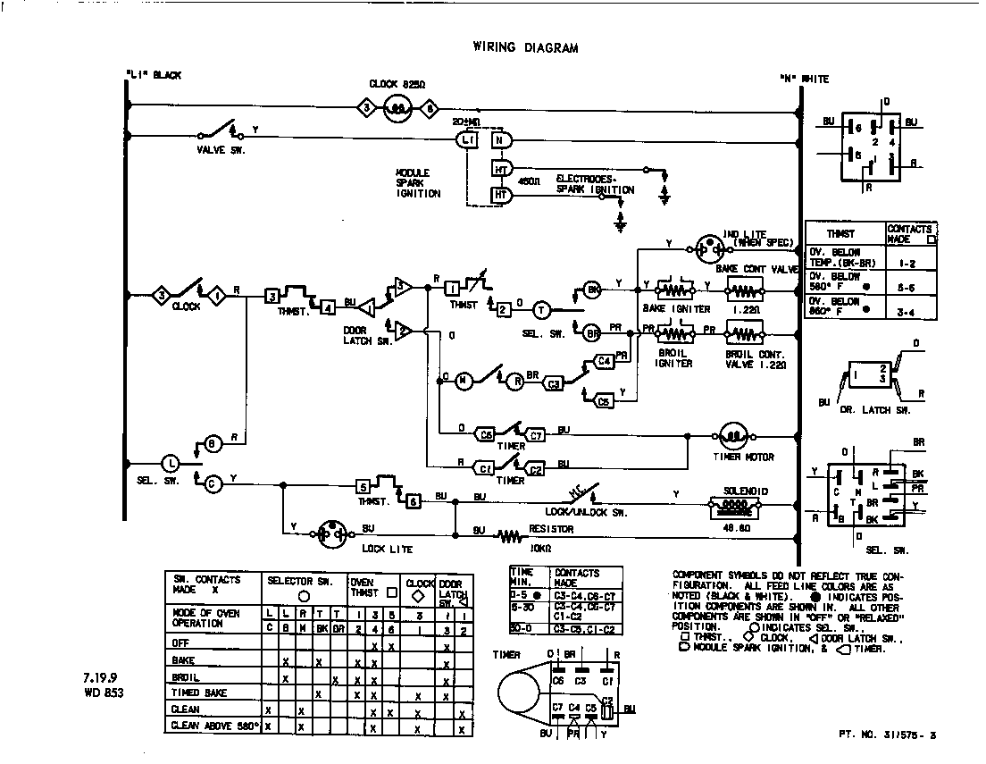 Roper 1352W06 wiring diagram diagram