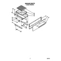 Roper FGP335VW2 broiler diagram