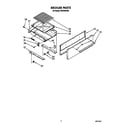 Roper FGP345VW2 broiler diagram