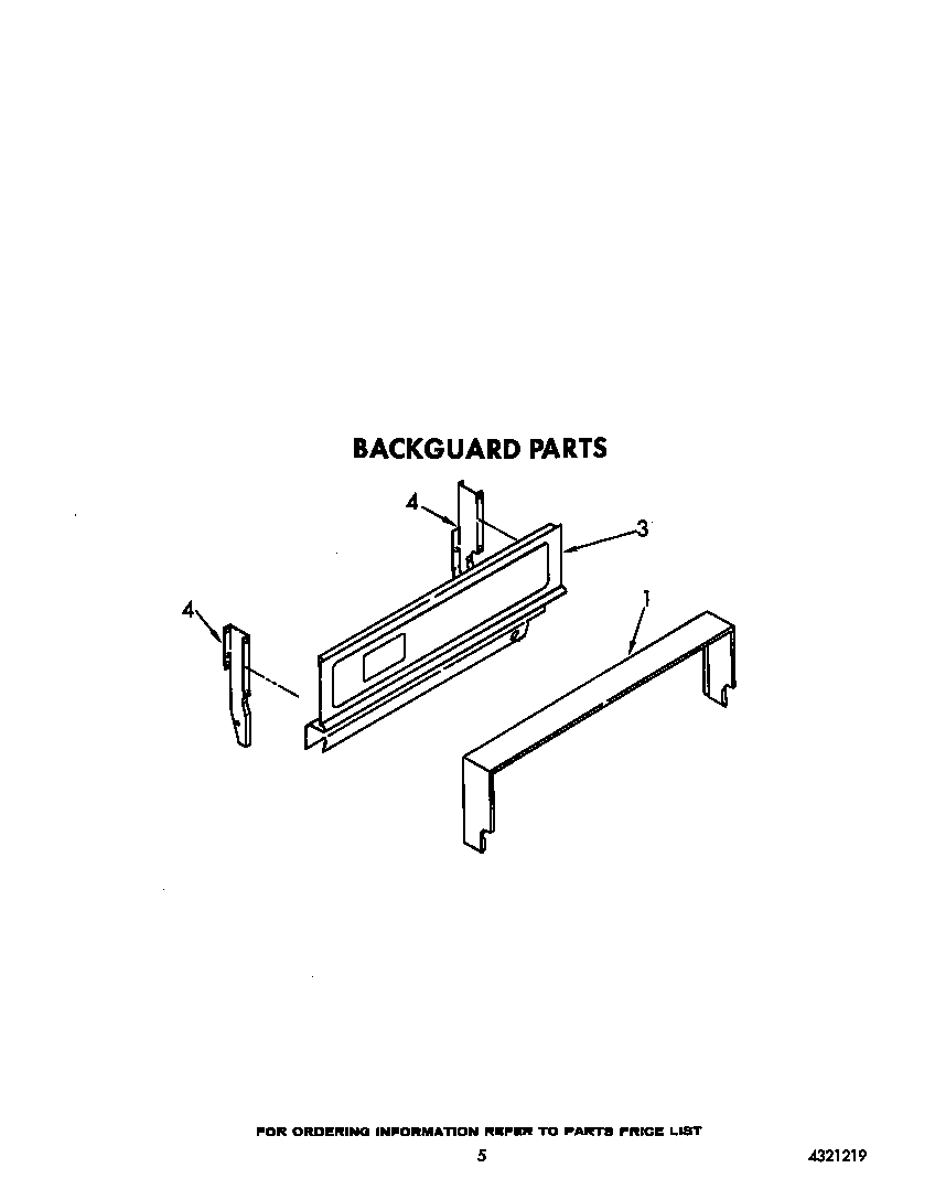 Roper FLP310VW5 backguard diagram