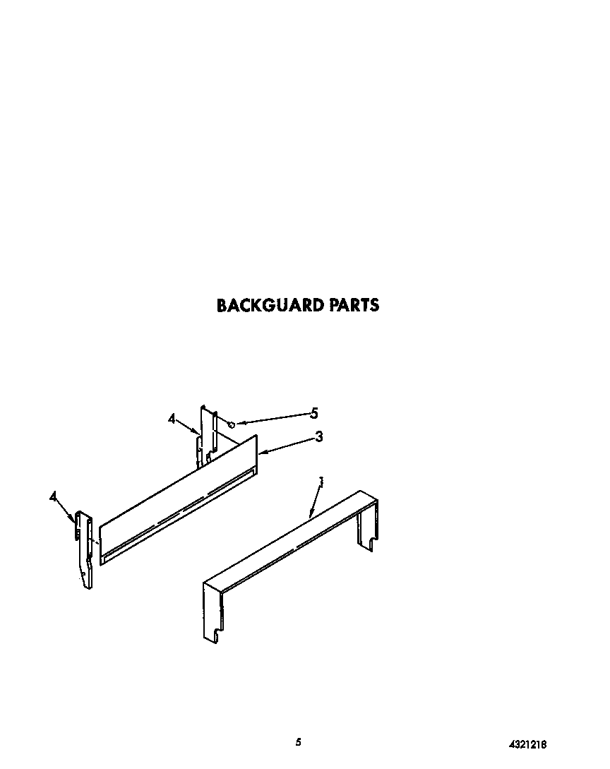 Roper FGP210VW4 backguard diagram