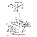 Whirlpool SE960PEPW6 manifold diagram