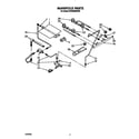 Whirlpool SF365BEWW0 manifold diagram