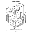 Whirlpool SF5140SRW9 external oven diagram